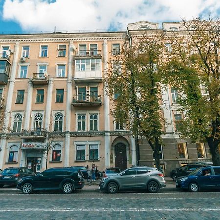 Квартира На Золотых Воротах, Центр Kijev Kültér fotó